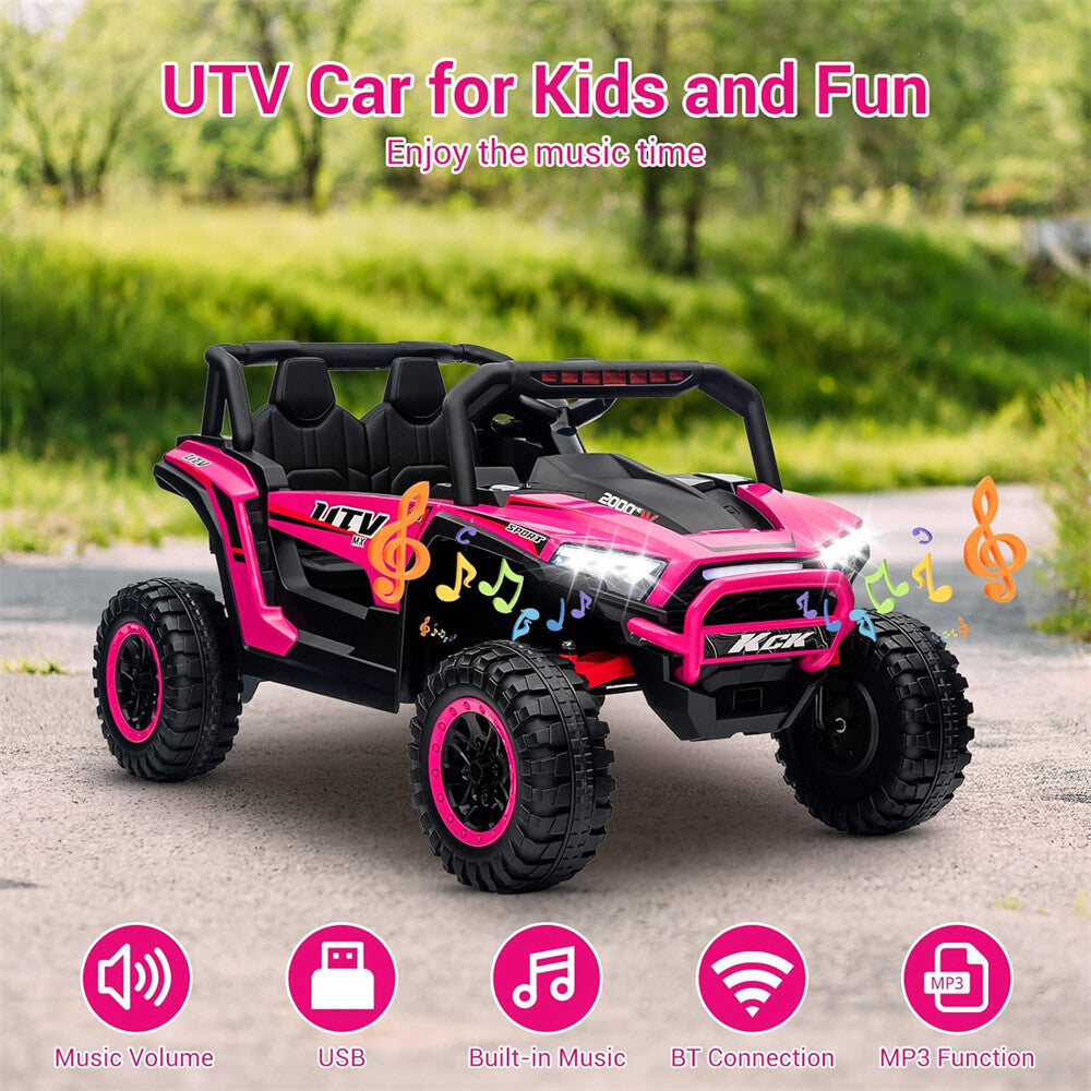 12V Electric Kids Ride-On UTV 4-Wheeler Off-Road Car with Remote Control Trend Times 4