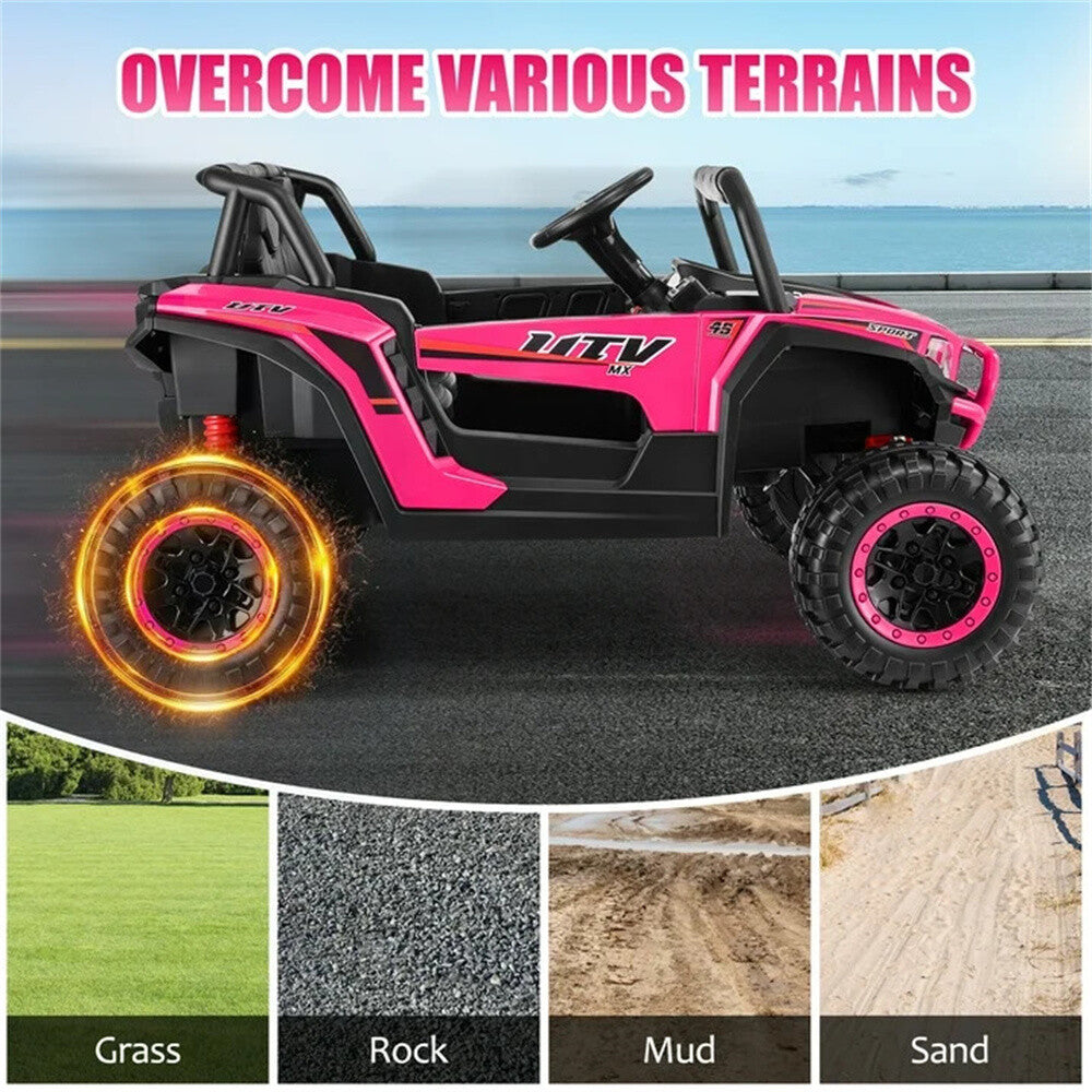 12V Electric Kids Ride-On UTV 4-Wheeler Off-Road Car with Remote Control Trend Times 7