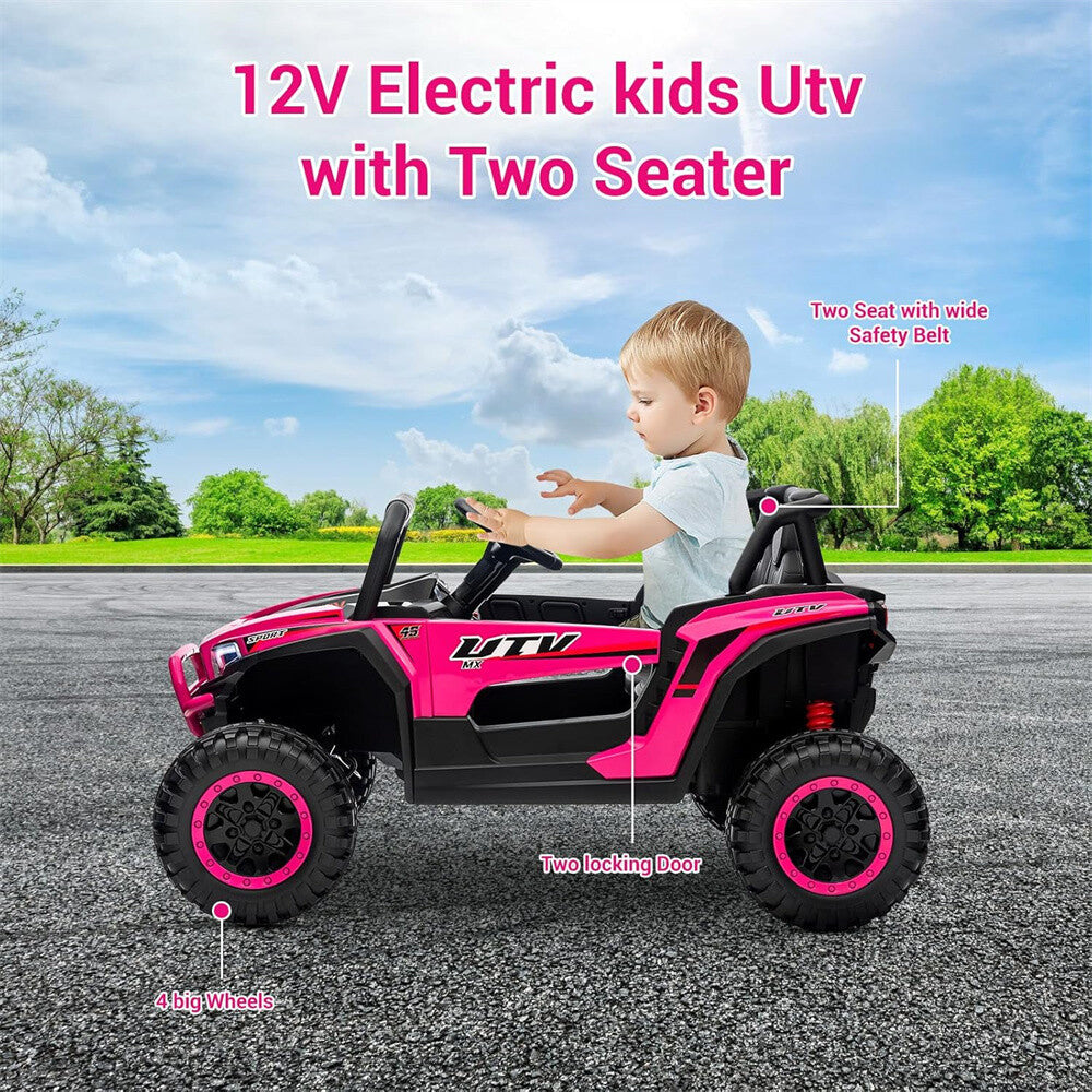12V Electric Kids Ride-On UTV 4-Wheeler Off-Road Car with Remote Control Trend Times 9