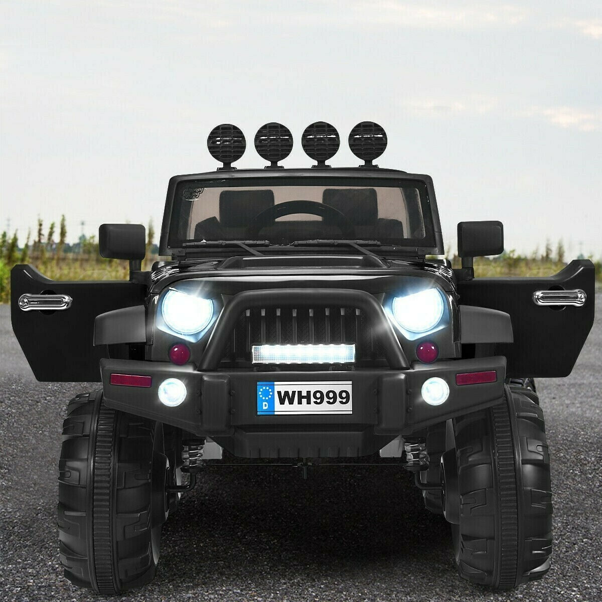 12V Kids Ride-On Truck with Spring Suspension Trend Times 1
