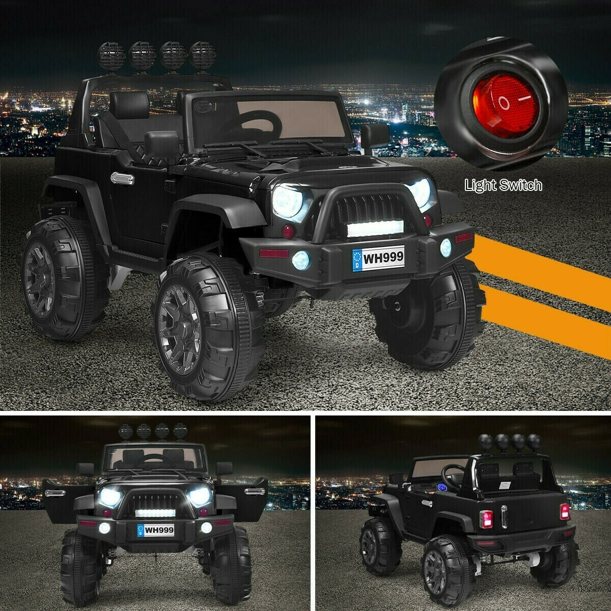 12V Kids Ride-On Truck with Spring Suspension Trend Times 11