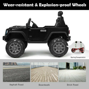12V Kids Ride-On Truck with Spring Suspension Trend Times 9