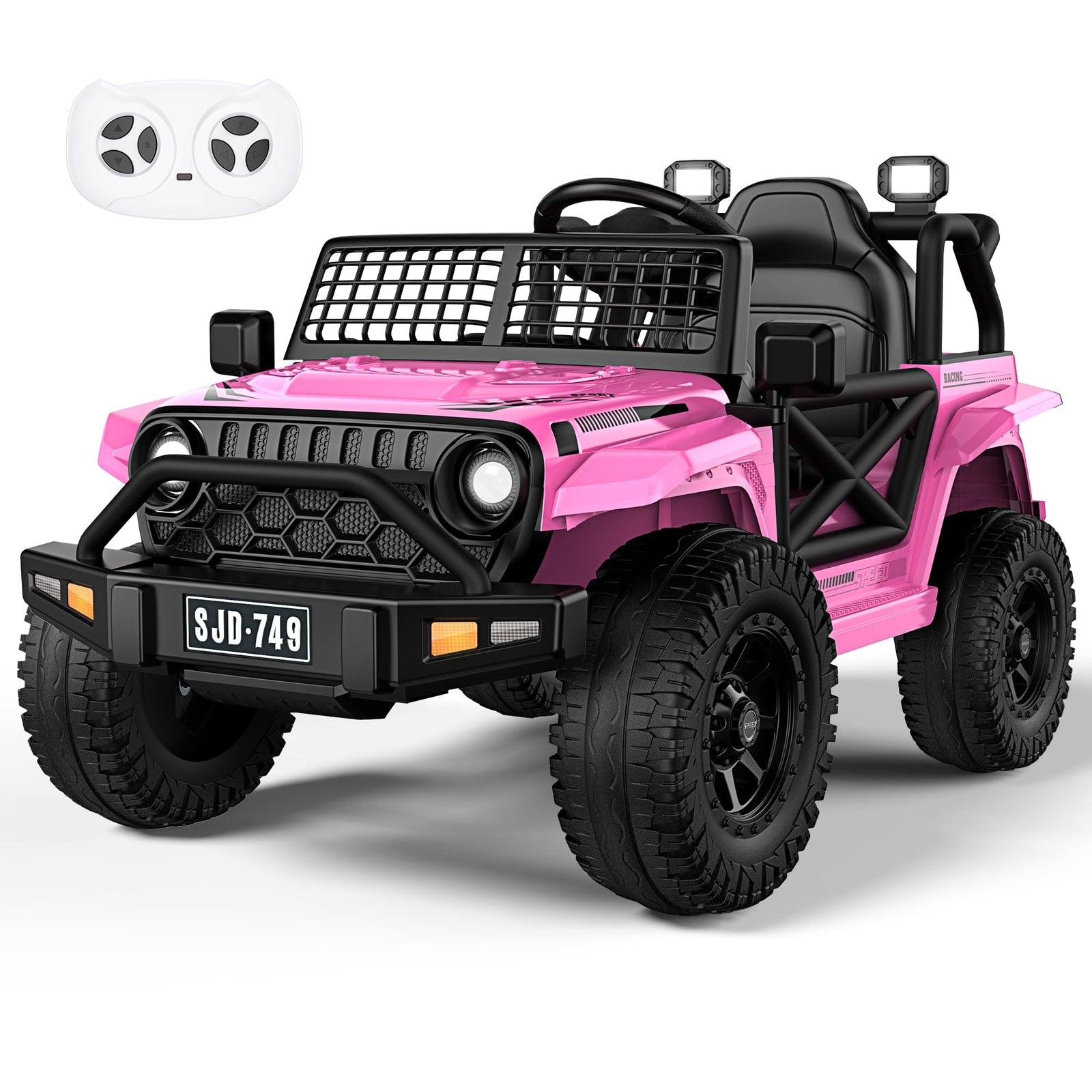 12V Electric Ride-On Jeep Truck for Toddlers with 7Ah Large Battery Trend Times 0