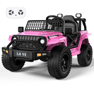 12V Electric Ride-On Jeep Truck for Toddlers with 7Ah Large Battery Trend Times 0