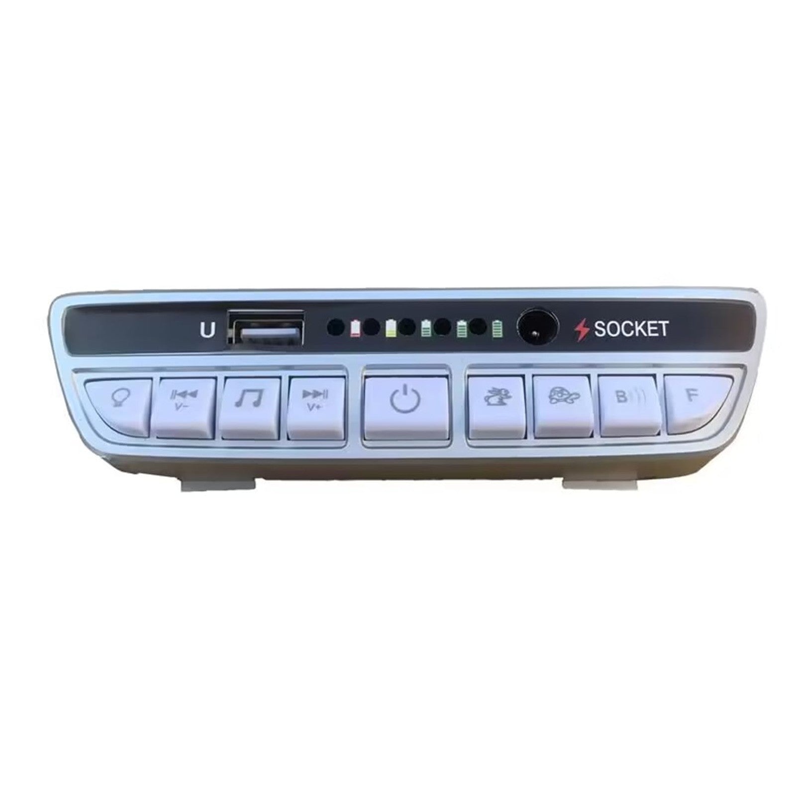 12V Kids Toy Car Central Control Switch Board with Bluetooth Music and Power Display Trend Times 1