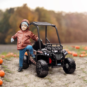 12V Kids UTV with Music, Lights, MP3 USB, Suspension, Camo Design Trend Times 8