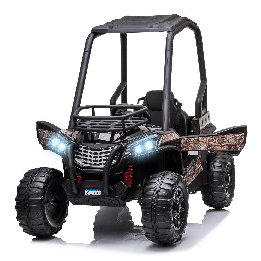 12V Kids Electric UTV Ride-On Car with Music, Lights, MP3 USB, and Suspension System Trend Times 8