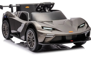 12V Ride-On Car Toy for Ages 3-6 with Bluetooth and LED Lights, No Remote Control Trend Times 1