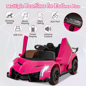 12V 4WD Kids Ride-On Sports Car Battery Powered with Power Adapter Trend Times 8