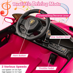 12V 4WD Kids Ride-On Sports Car Battery Powered with Power Adapter Trend Times 9