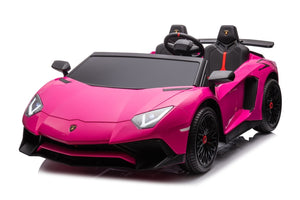 12V Electric Ride-On Lamborghini Aventador Toy Car Trend Times 2