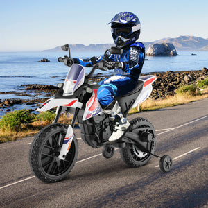 12V Licensed Kids Electric Ride-On Dirt Bike with Lights and Music Trend Times 2
