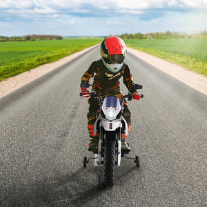 12V Licensed Kids Electric Ride-On Dirt Bike with Lights and Music Trend Times 3