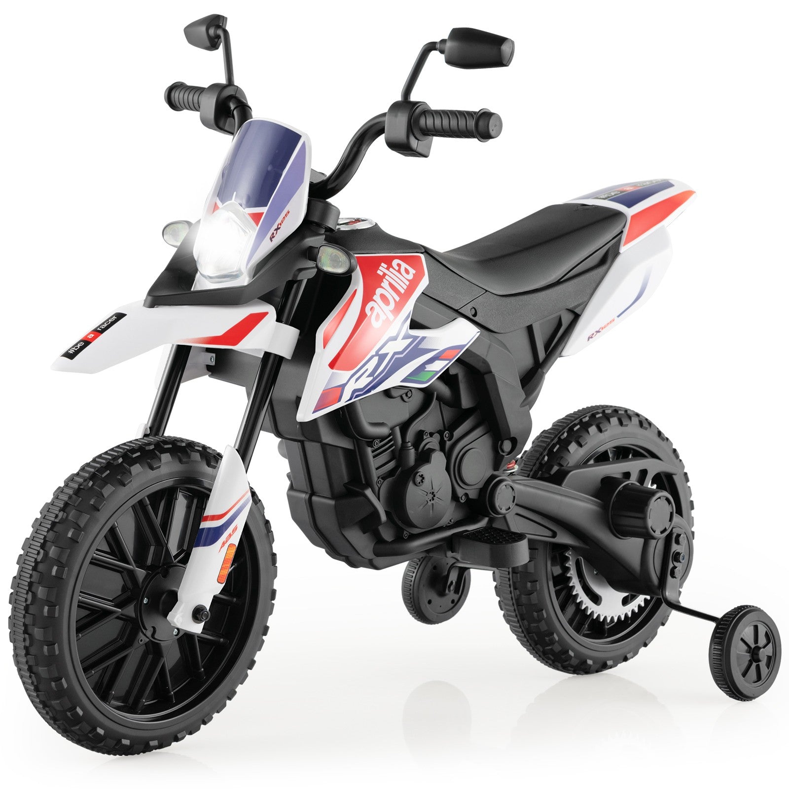 12V Licensed Kids Electric Ride-On Dirt Bike with Lights and Music Trend Times Variant 0