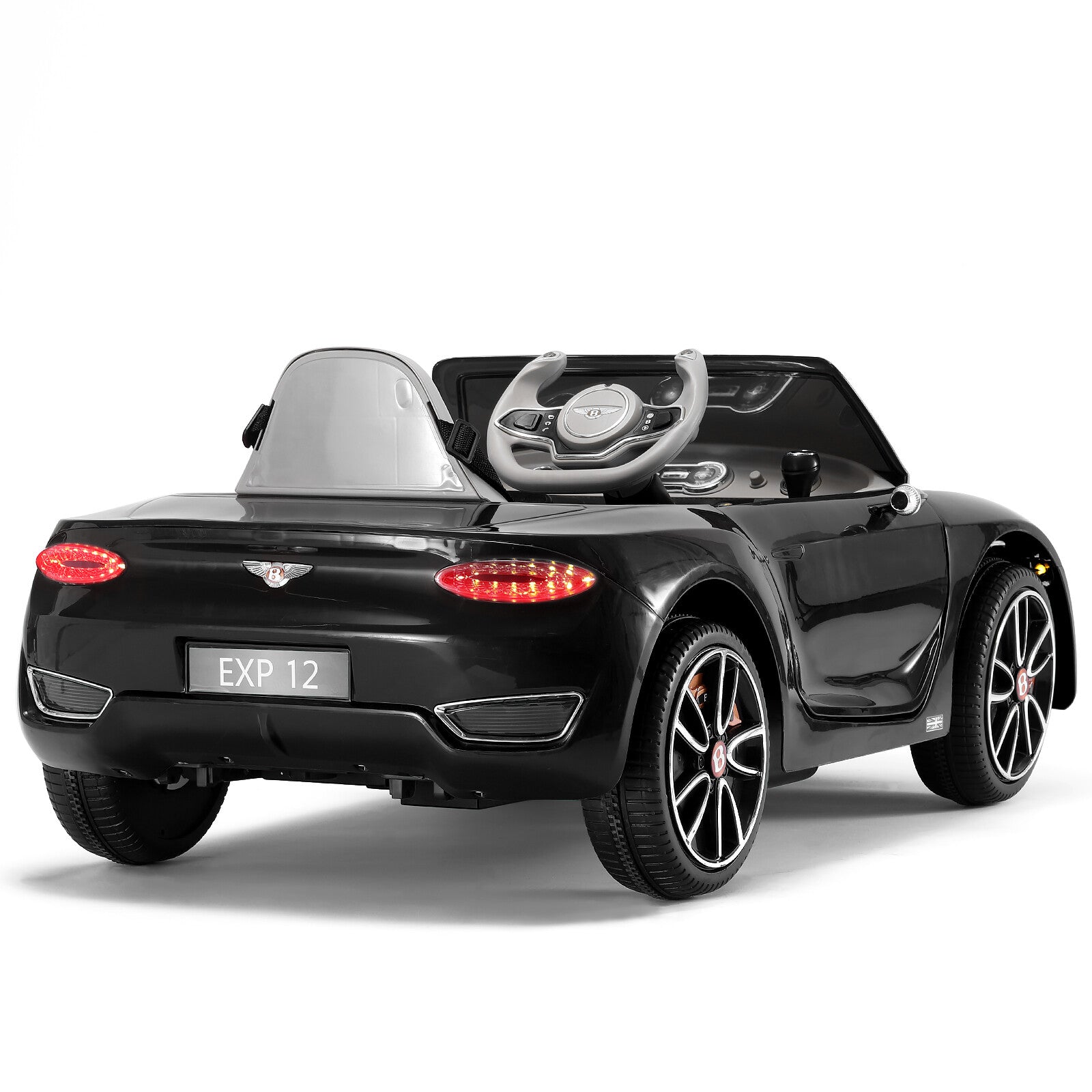 12V Licensed Bentley Style Kids Electric Ride-On Car Toy with LED Lights and Remote Control Trend Times 1