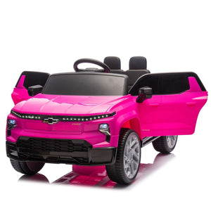 12V Licensed Chevrolet Silverado Ride-On Truck with Remote Control and 4 Wheels for Kids Trend Times 11