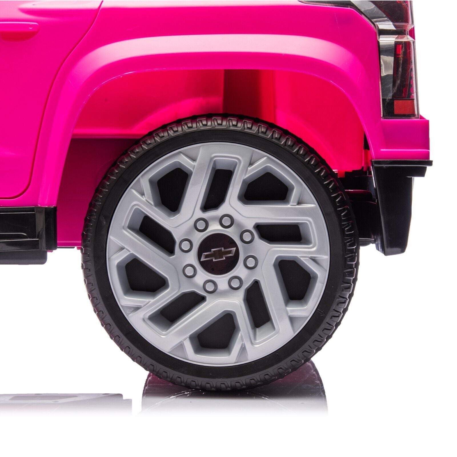 12V Licensed Chevrolet Silverado Ride-On Truck with Remote Control and 4 Wheels for Kids Trend Times 22