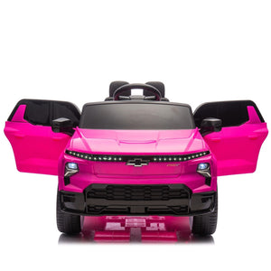 12V Licensed Chevrolet Silverado Ride-On Truck with Remote Control and 4 Wheels for Kids Trend Times 8
