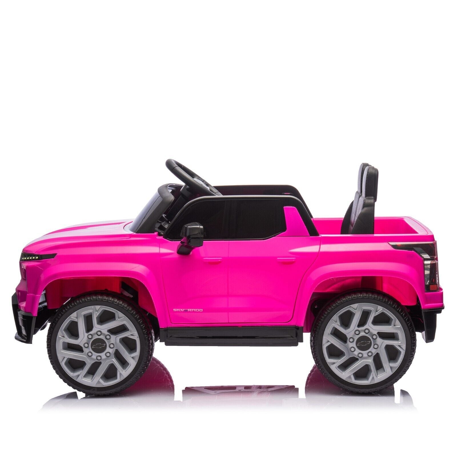 12V Licensed Chevrolet Silverado Ride-On Truck with Remote Control and 4 Wheels for Kids Trend Times 9