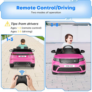 12V Licensed Land Rover Electric Ride-On Car for Kids with Parent Remote Control Trend Times 3