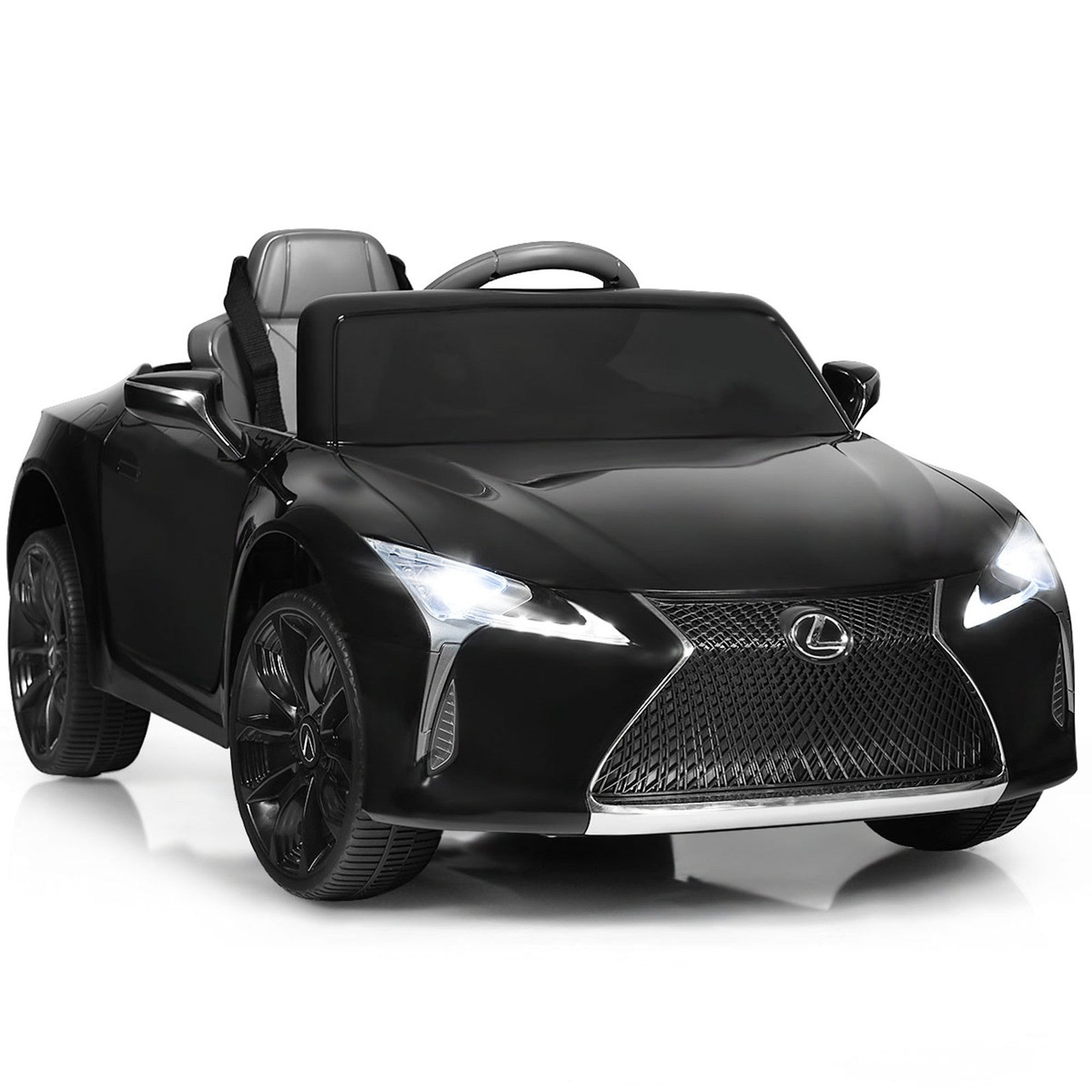 12V Licensed Lexus LC500 Kids Ride-On Car with MP3 and Remote Control Black Trend Times 0
