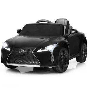 12V Licensed Lexus LC500 Kids Ride-On Car with MP3 and Remote Control Black Trend Times 3