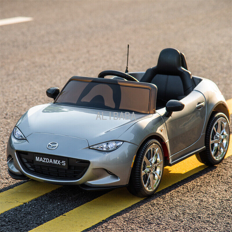 12V Licensed Mazda MX-5 RF Kids Ride-On Toy with Parental Remote, Music, and Suspension System Trend Times 2