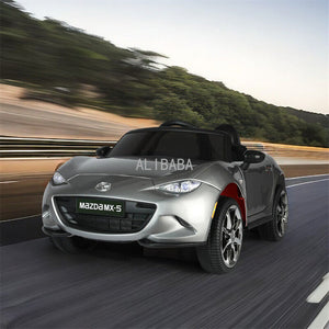 12V Licensed Mazda MX-5 RF Kids Ride-On Toy with Parental Remote, Music, and Suspension System Trend Times 5