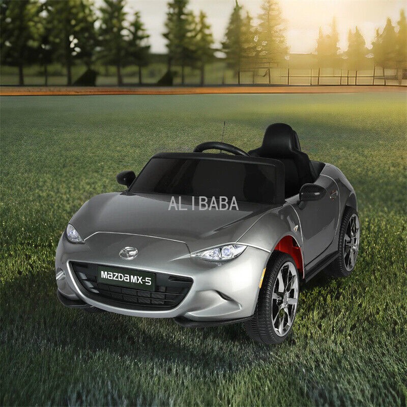 12V Licensed Mazda MX-5 RF Kids Ride-On Toy with Parental Remote, Music, and Suspension System Trend Times 7