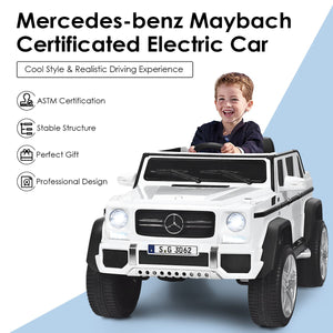 12V Licensed Kids Ride-On Mercedes-Benz RC Motorized Car with Trunk and Music Trend Times 7