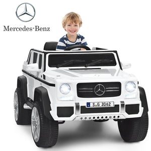 12V Licensed Kids Ride-On Mercedes-Benz RC Motorized Car with Trunk and Music Trend Times Variant 0