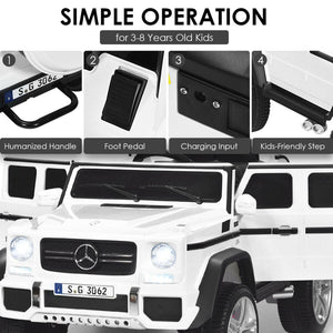 12V Licensed Kids Ride-On Mercedes-Benz RC Motorized Car with Trunk and Music Trend Times 8