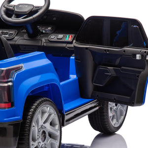 12V Licensed Silverado Electric Ride-On Truck Toy with Remote for Toddlers and Kids Trend Times 22