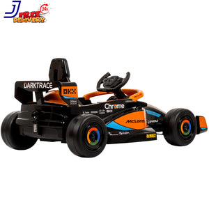 12V Kids Battery-Powered Ride-On McLaren F1 Race Car with Remote Control Toy Trend Times 9