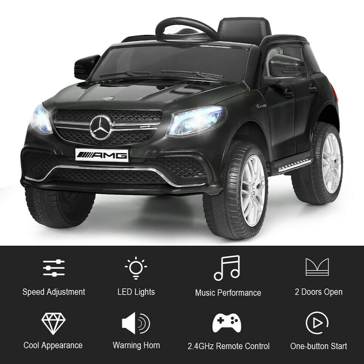 12V Licensed Mercedes Benz GLE Kids Electric Ride-On Car Trend Times 5