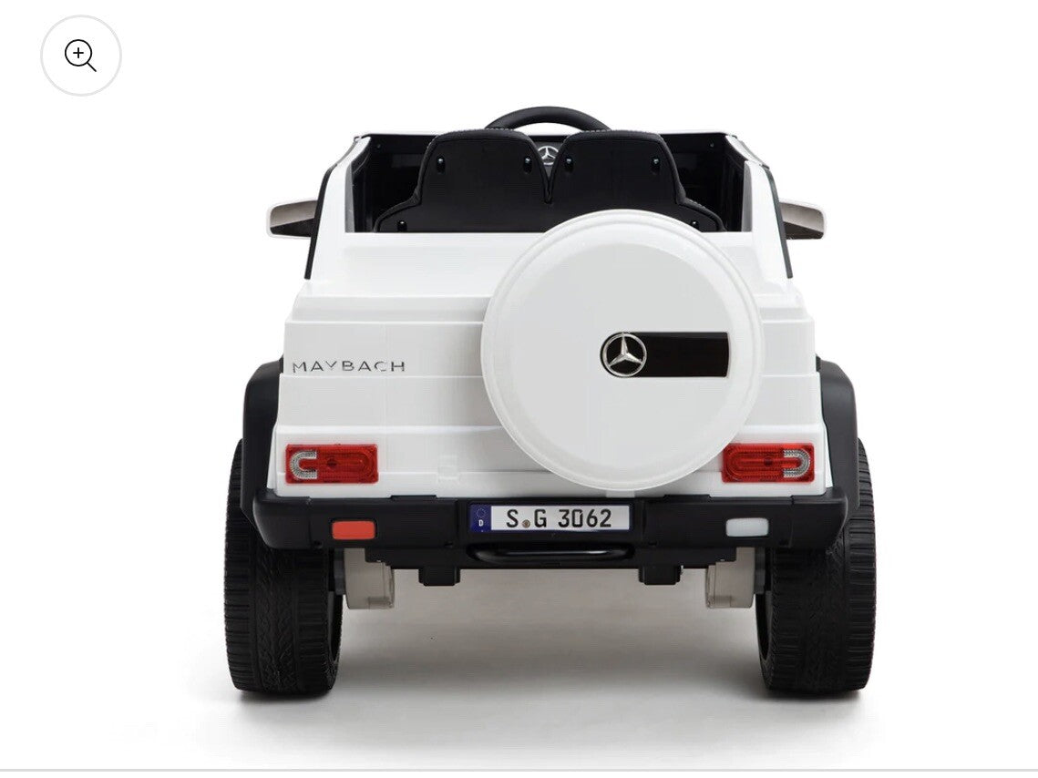 12V Kids Ride-On Mercedes Maybach G650 SUV with Remote Control and Rubber Tires Trend Times 10