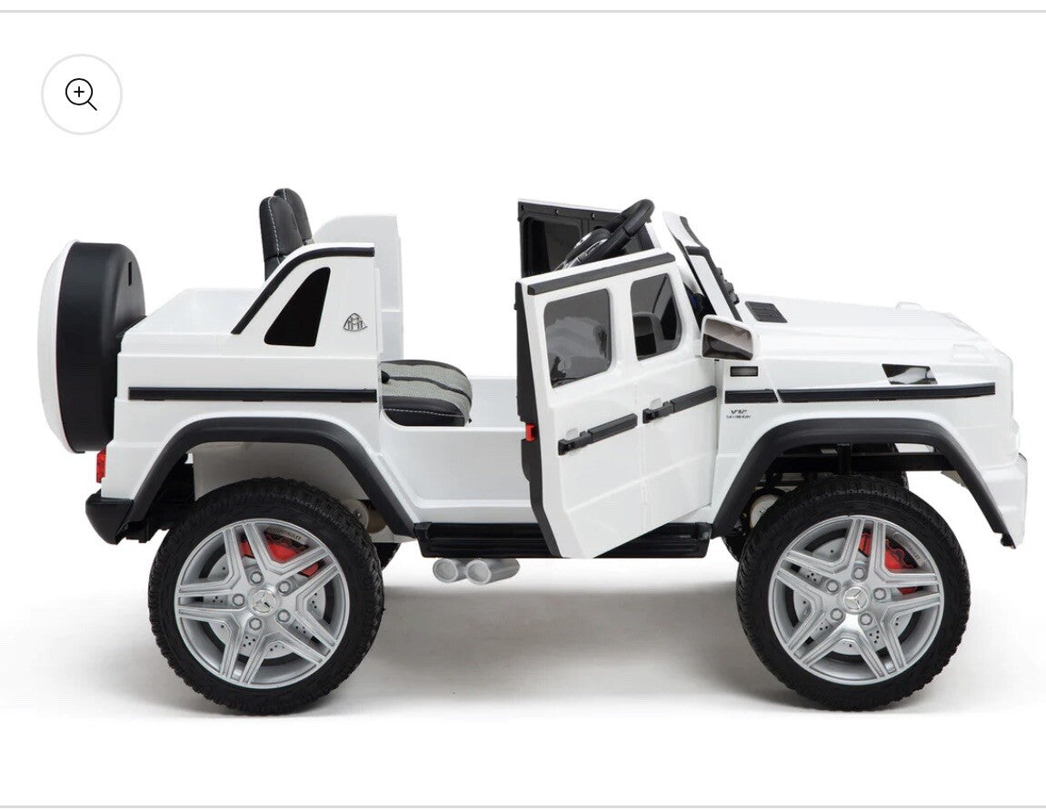 12V Kids Ride-On Mercedes Maybach G650 SUV with Remote Control and Rubber Tires Trend Times 3
