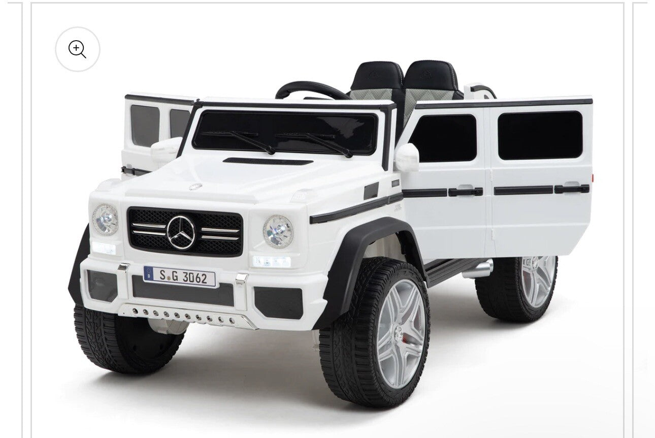 12V Kids Ride-On Mercedes Maybach G650 SUV with Remote Control and Rubber Tires Trend Times 4