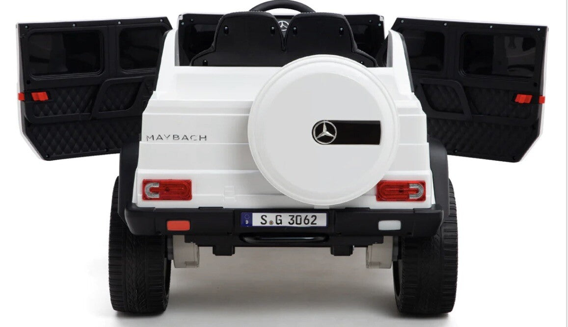 12V Kids Ride-On Mercedes Maybach G650 SUV with Remote Control and Rubber Tires Trend Times 9