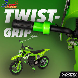 12V Mini Electric Battery-Powered Dirt Bike Ride-On Toy for Kids Trend Times 3