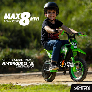 12V Mini Electric Battery-Powered Kids Dirt Bike Ride-On Toy Motorcycle Trend Times 1