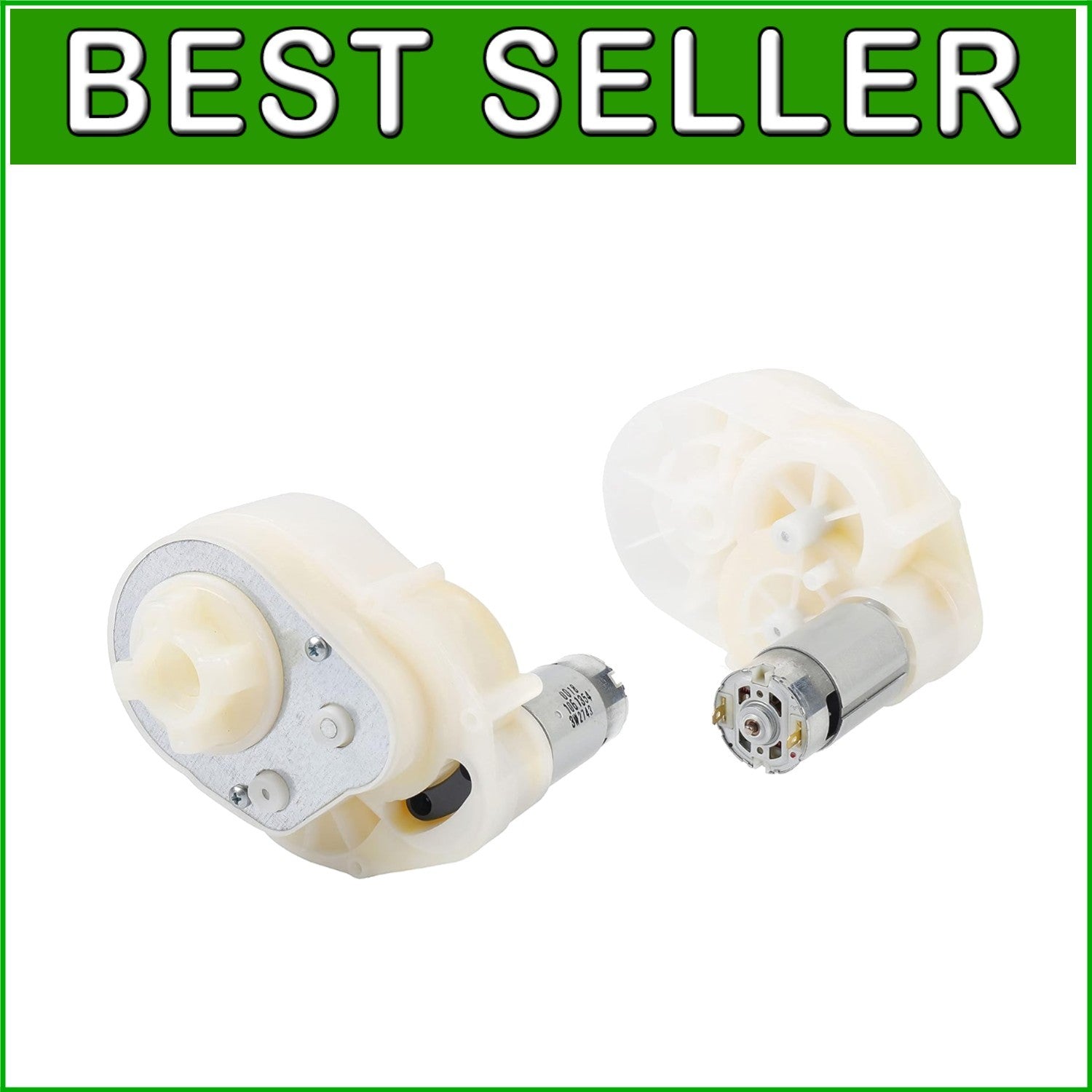 12V Motor and Gearbox Assembly for Peg Perego Ride-On Toys with Easy Plug and Play Trend Times 0