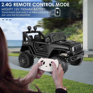 12V Kids Ride-On RC Truck Car with Remote Control, LED Lights, and MP3 Music Player Trend Times 16
