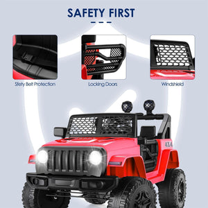 12V Kids Ride-On RC Truck Car with Remote Control, LED Lights, and MP3 Music Player Trend Times 5