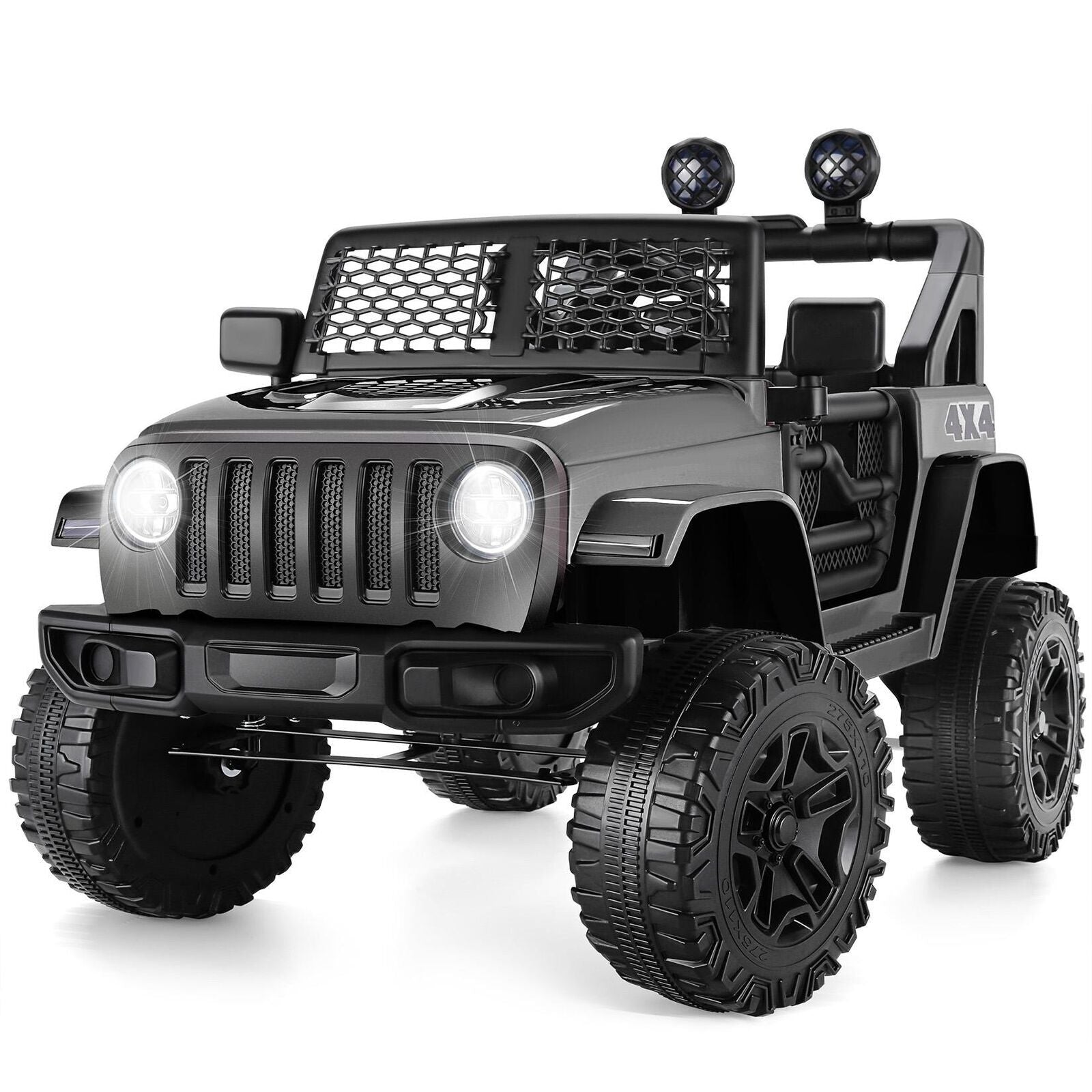 12V Kids Ride-On RC Truck Car with Remote Control, LED Lights, and MP3 Music Player Trend Times Variant 4