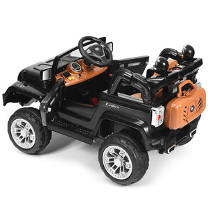 12V Kids Ride-On RC Truck Car with Remote Control, LED Lights, and MP3 Music Trend Times 11