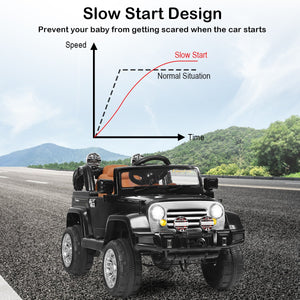 12V Kids Ride-On RC Truck Car with Remote Control, LED Lights, and MP3 Music Trend Times 5