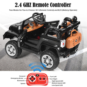 12V Kids Ride-On RC Truck Car with Remote Control, LED Lights, and MP3 Music Trend Times 6