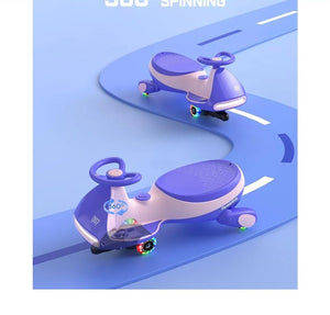 12V N7 Pro Electric Wiggle Car with Pedal, Rechargeable Battery, 2-in-1 Swing Ride-On Toy Trend Times 13