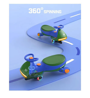 12V N7 Pro Electric Wiggle Car with Pedal and Rechargeable Battery Trend Times 1